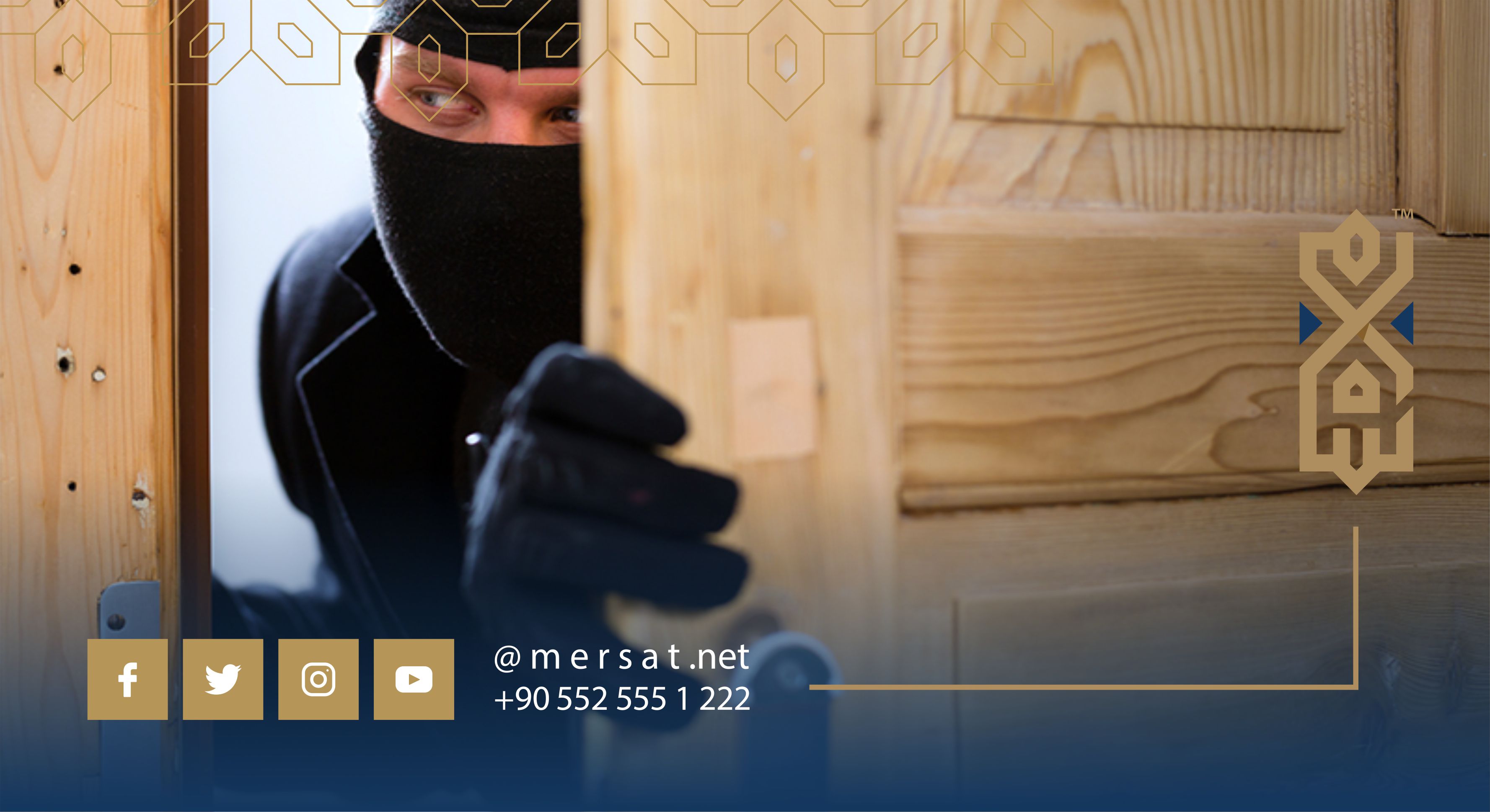 Ways to secure apartments in Turkey from theft