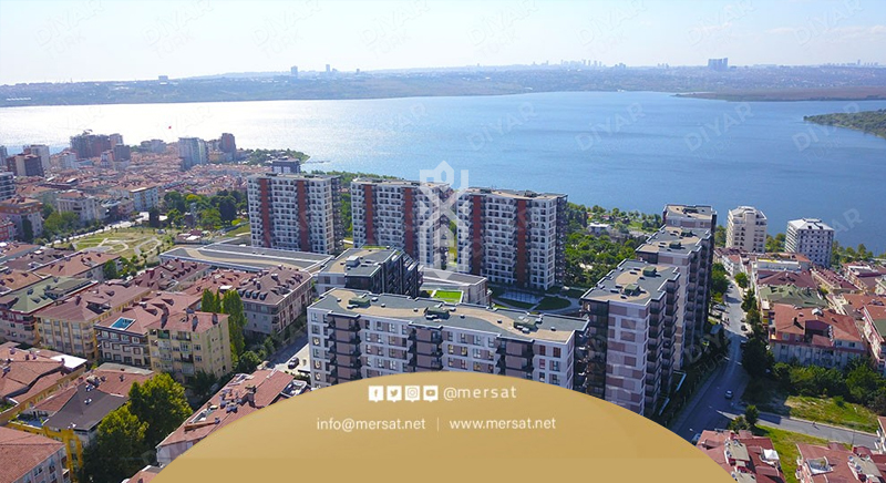 Apartments for sale in Istanbul with lake view