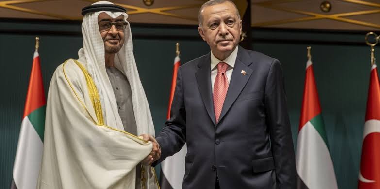 the twelve-agreements that Erdogan has signed with the UAE in Abu Dhabi